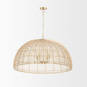 Mercana Thad 38" x 38" x 21" Metal Chandelier