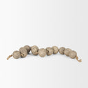 Mercana Varamala 40" x 2.5" x 2.5" Paper Decorative Object