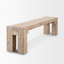 Mercana McArthur 70" x 14" x 18" Wood Bench