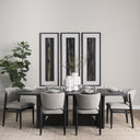 Mercana Tarro 84" x 42" x 30" Solid Wood Dining Table