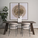 Mercana Welborn 72" x 40" x 30" Solid Wood Dining Table