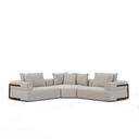 Mercana Warner 113" x 113" x 32.7"  Sectional Sofa - C