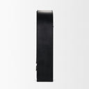 Mercana Gehry 33.3" x 16.3" x 72.3" Iron Display Cabinet
