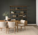 Mercana Suvan 84" x 42" x 30" Solid Wood Dining Table