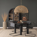 Mercana Thad 38" x 38" x 21" Metal Chandelier