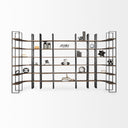 Mercana Turner 36.5" x 36.5" x 90" Solid Wood Wall Shelf