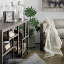 Mercana Wright 66" x 16" x 32" Solid Wood Console Table