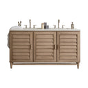 Whitewashed Walnut / Eternal Jasmine Pearl - 3 Faucet Holes
