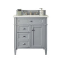 Urban Gray / Eternal Jasmine Pearl - 3 Faucet Holes