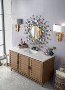 Whitewashed Walnut / Eternal Jasmine Pearl - 3 Faucet Holes
