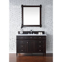 Burnished Mahogany / White Zeus - 3 Faucet Holes