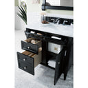 Black Onyx / Carrara White - 3 Faucet Holes