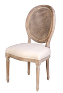 LH Home Napoleon Dining Chair with Cane Back