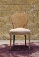 LH Home Napoleon Dining Chair with Cane Back