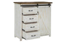 LH Home Provence 4 Drawer Chest With 1 Door