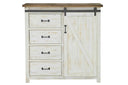 LH Home Provence 4 Drawer Chest With 1 Door