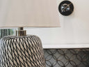 LH Home Skye Swirl Lamp