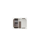 Bright White / No Countertop