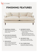 LH Home Martha Right Sectional Sofa