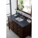 Burnished Mahogany / Charcoal Soapstone - 3 Faucet Holes