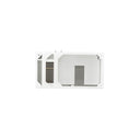 Glossy White / No Countertop