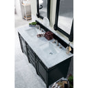 Black Onyx / Carrara White - 3 Faucet Holes