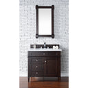Burnished Mahogany / White Zeus - 3 Faucet Holes