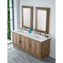 Whitewashed Walnut / White Zeus - 3 Faucet Holes