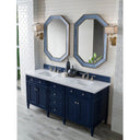 Victory Blue / Carrara White - 3 Faucet Holes