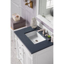 Bright White / Charcoal Soapstone - 3 Faucet Holes