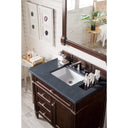 Burnished Mahogany / Charcoal Soapstone - 3 Faucet Holes