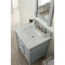 Urban Gray / Carrara White - 3 Faucet Holes