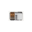 Bright White / No Countertop