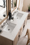 Whitewashed Walnut / Eternal Jasmine Pearl - 3 Faucet Holes