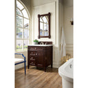 Burnished Mahogany / Carrara White - 3 Faucet Holes