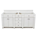 Bright White / No Countertop