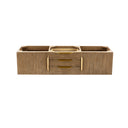 Latte Oak / Radiant Gold - 1 Faucet Hole