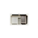 Bright White / No Countertop