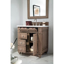 Whitewashed Walnut / White Zeus - 3 Faucet Holes