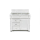 Bright White / No Countertop