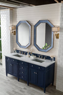 Victory Blue / Eternal Jasmine Pearl - 3 Faucet Holes