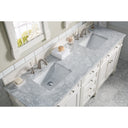 Bright White / Carrara White - 3 Faucet Holes