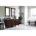 Burnished Mahogany / Carrara White - 3 Faucet Holes