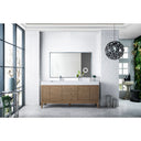Whitewashed Walnut / Glossy White - 1 Faucet Hole