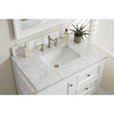 Bright White / Carrara White - 3 Faucet Holes