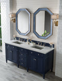 Victory Blue / Eternal Jasmine Pearl - 3 Faucet Holes