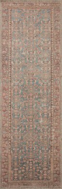 Blue / Terracotta