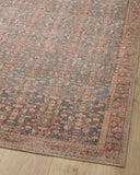 Blue / Terracotta / 3'-9" x 5'-6"