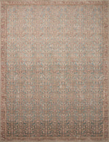 Blue / Terracotta