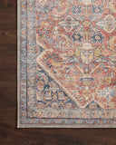 Rust / Denim / 3'-6" x 5'-6"